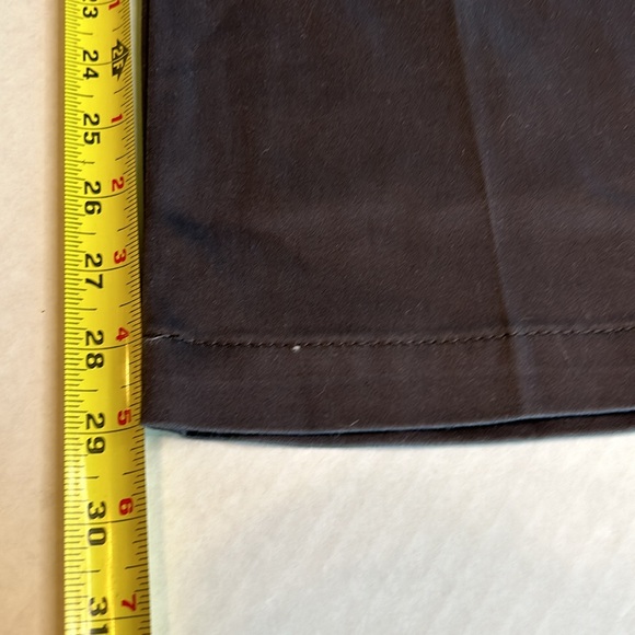 NWT Lee Flex Motion Reg Fit Straight Leg Mid Rise Black Dress Pants. Size 14S - Picture 15 of 16